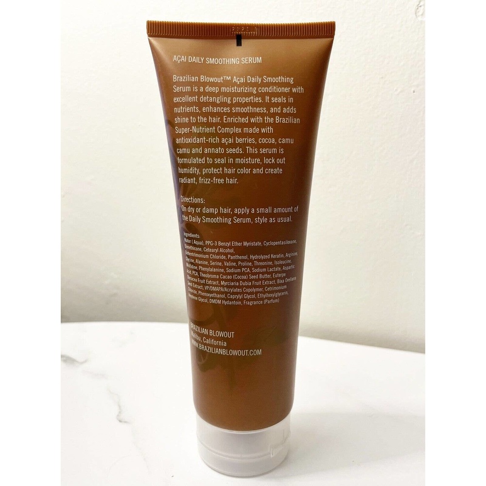 BRAZILIAN BLOWOUT Acai Daily Smoothing Serum, 8 oz - Picture 2 of 6